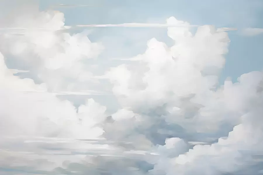 murales de pared Nubes w05370