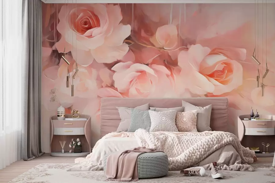 murales de pared Rosas w05334