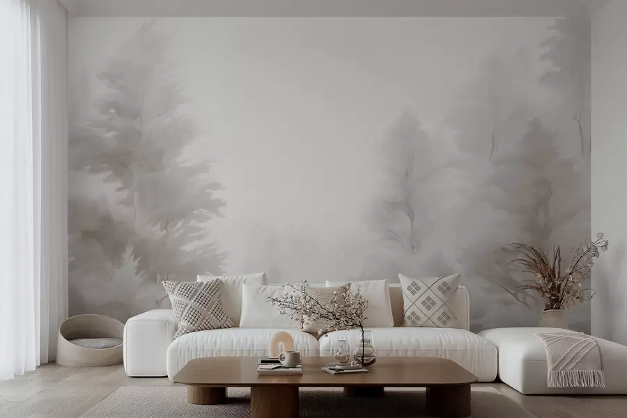 murales de pared Bosque abstracto w05420v1