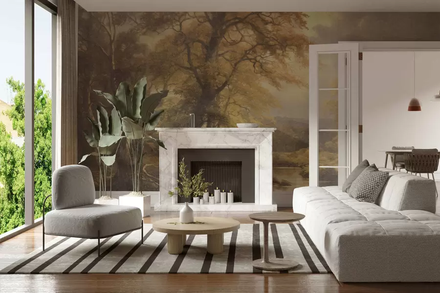 murales de pared Bosque antiguo w05447