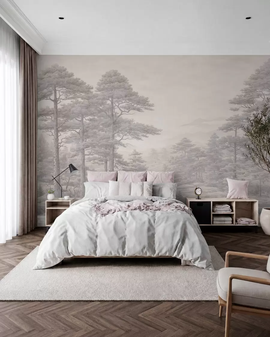 murales de pared Bosque antiguo w05524