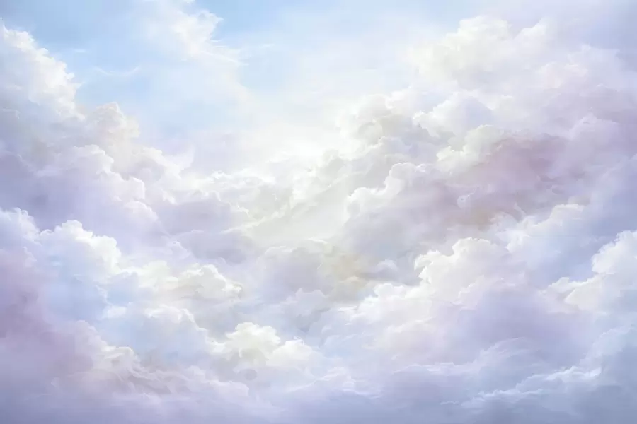 murales de pared Nubes densas w05525