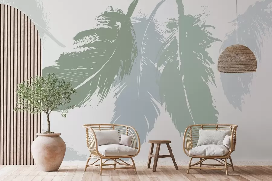 murales de pared Plumas w05549v1