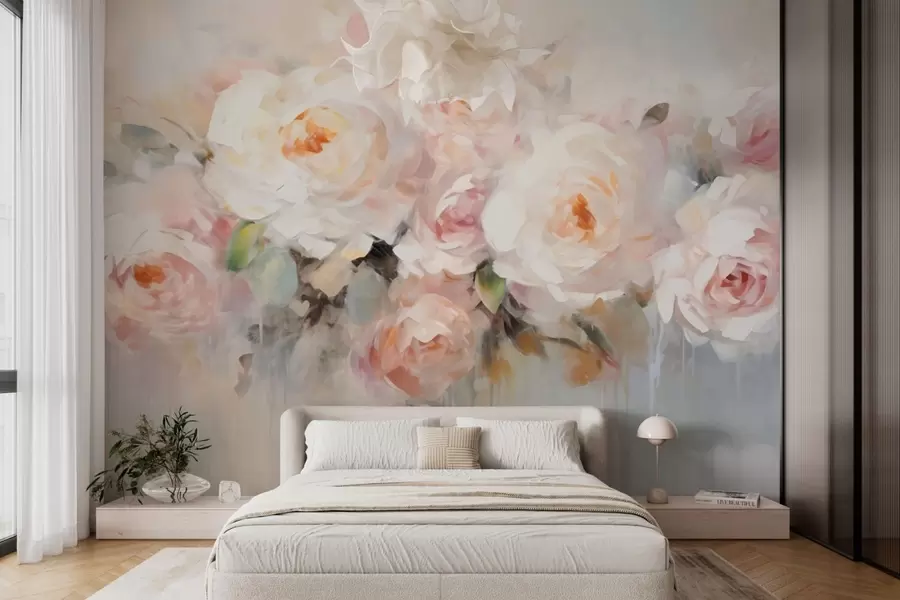 murales de pared Flores clásicas, rosas w05614