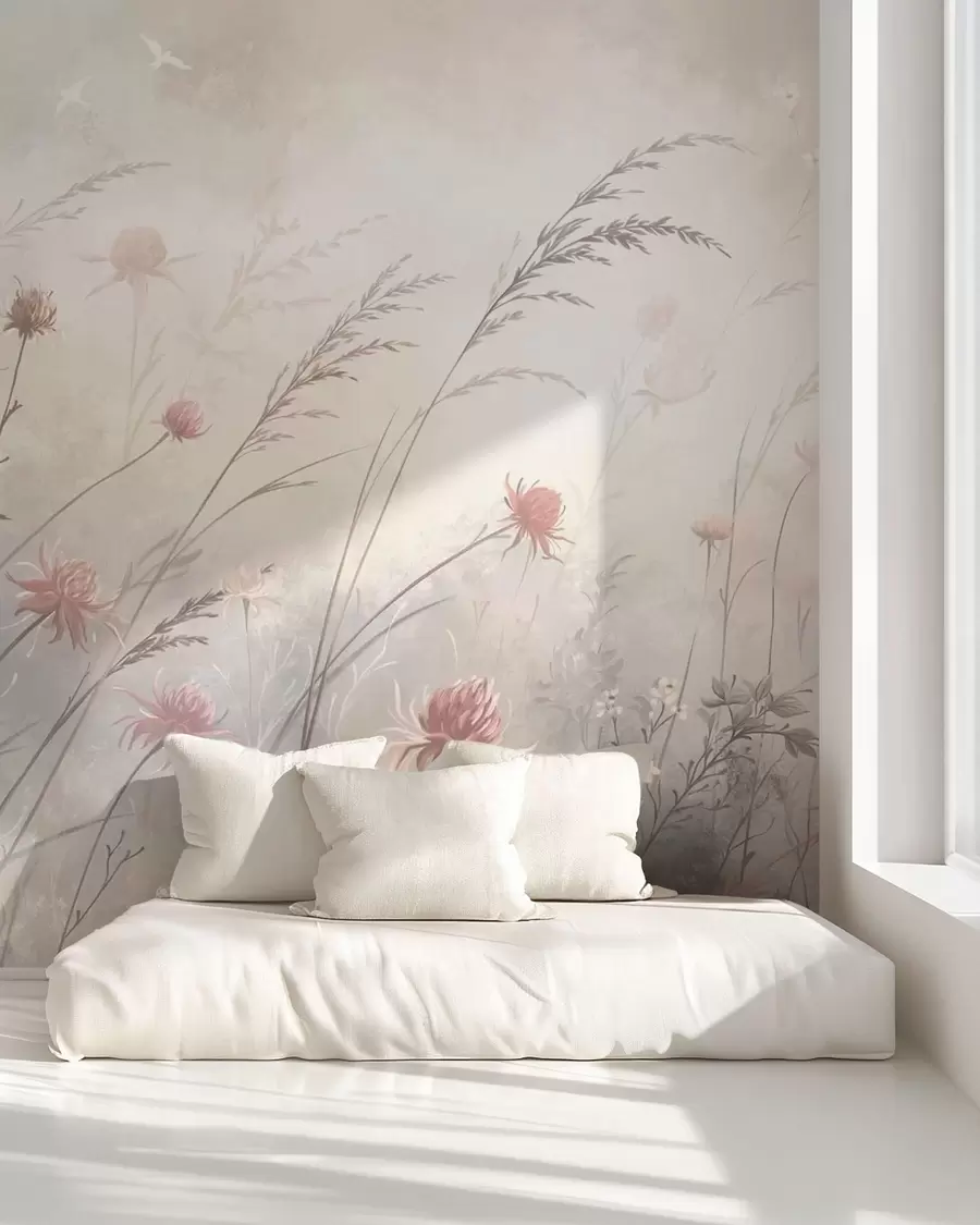 murales de pared Prado en luz crema w05538v2