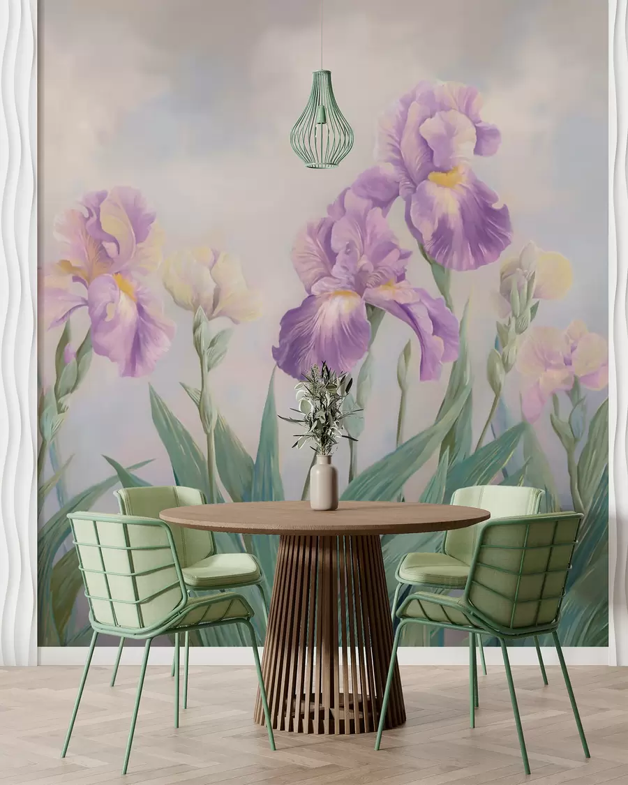 murales de pared Flores clásicas w05646