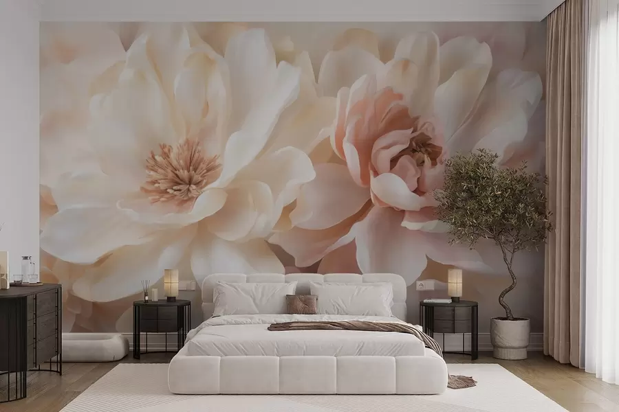 murales de pared Flores grandes w05633