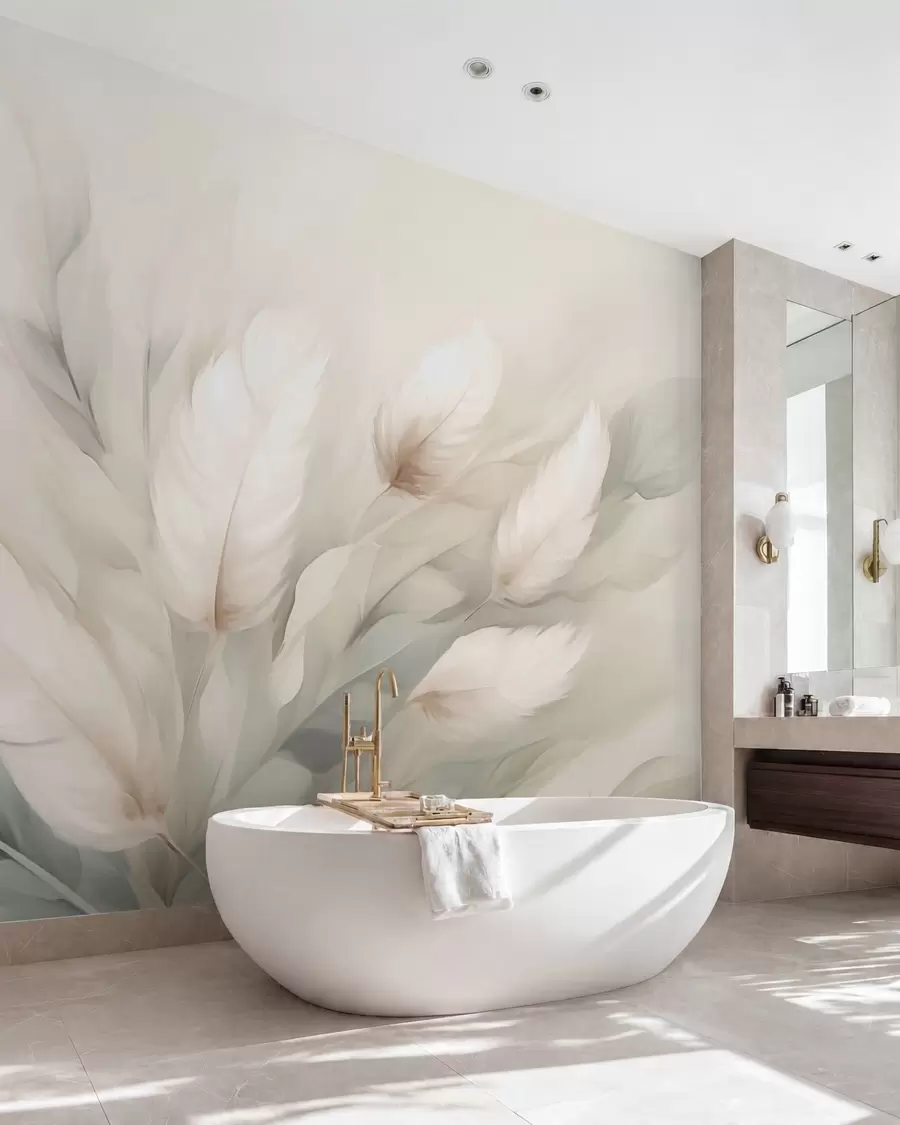 murales de pared Plumas abstractas w05662