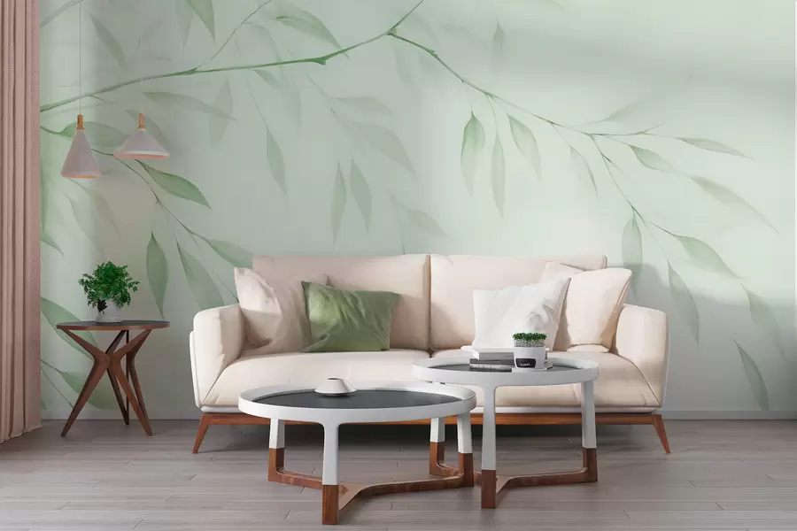 murales de pared Una rama de árbol w05682v3