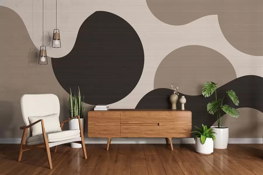 murales de pared Formas orgánicas w05655
