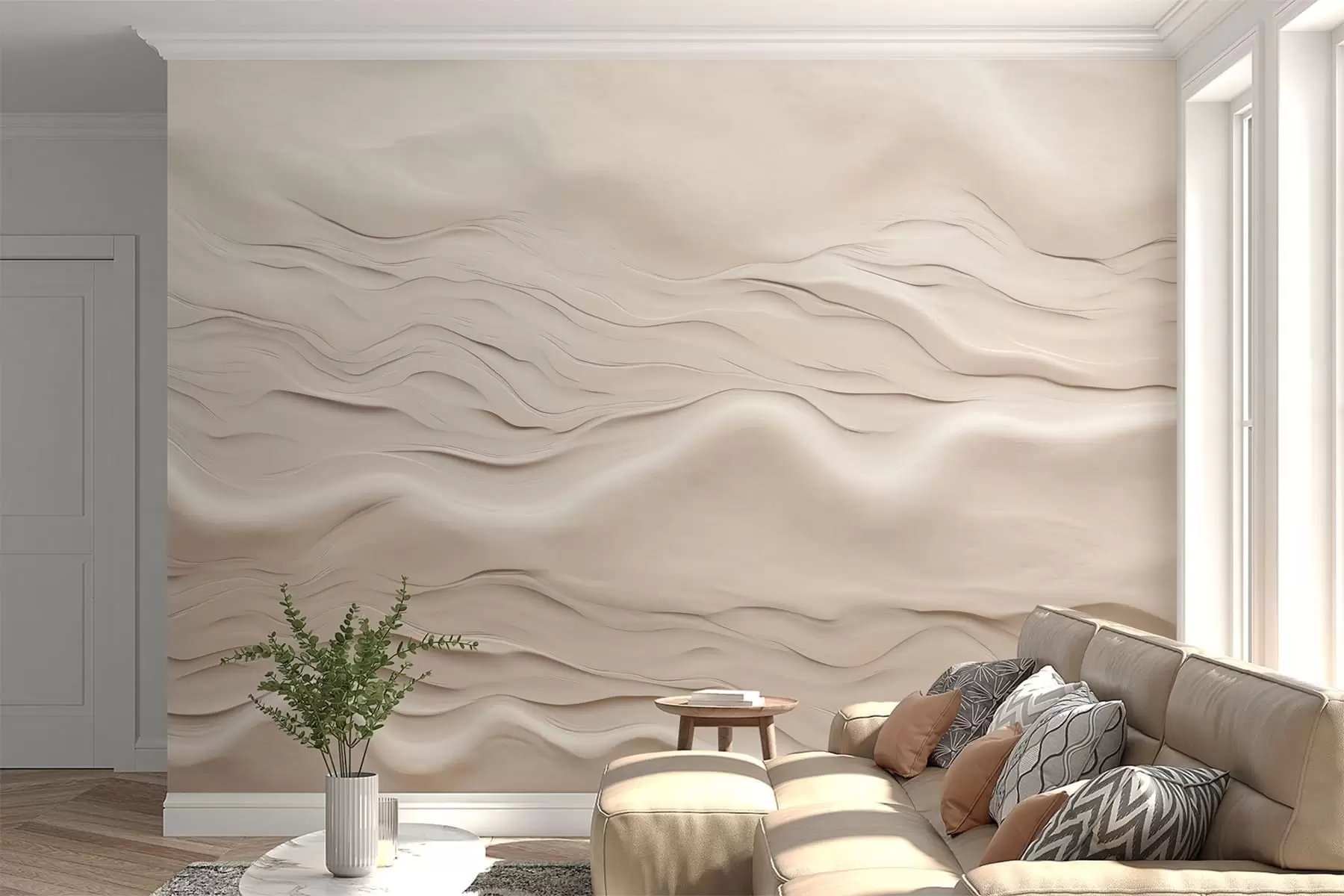 murales de pared Estratos orgánicos w05329