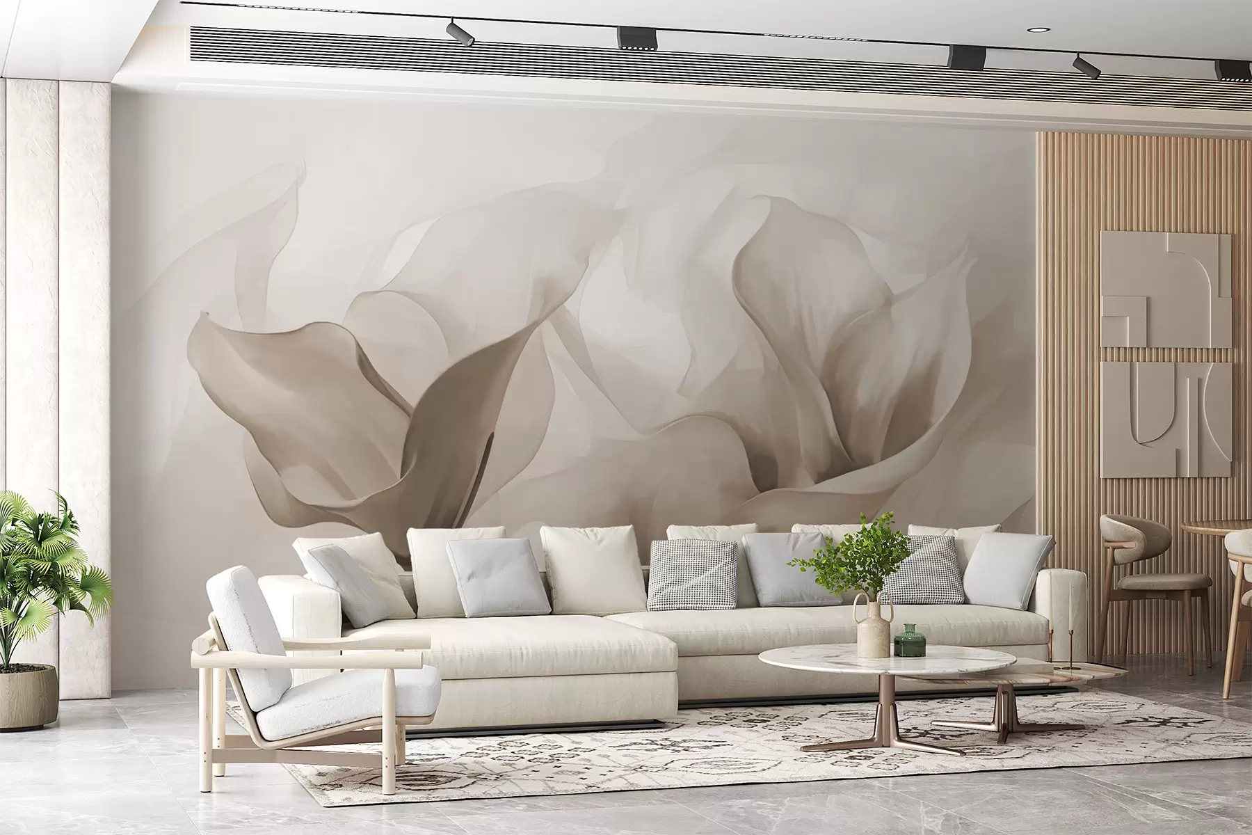 murales de pared Flores fantásticas w05086