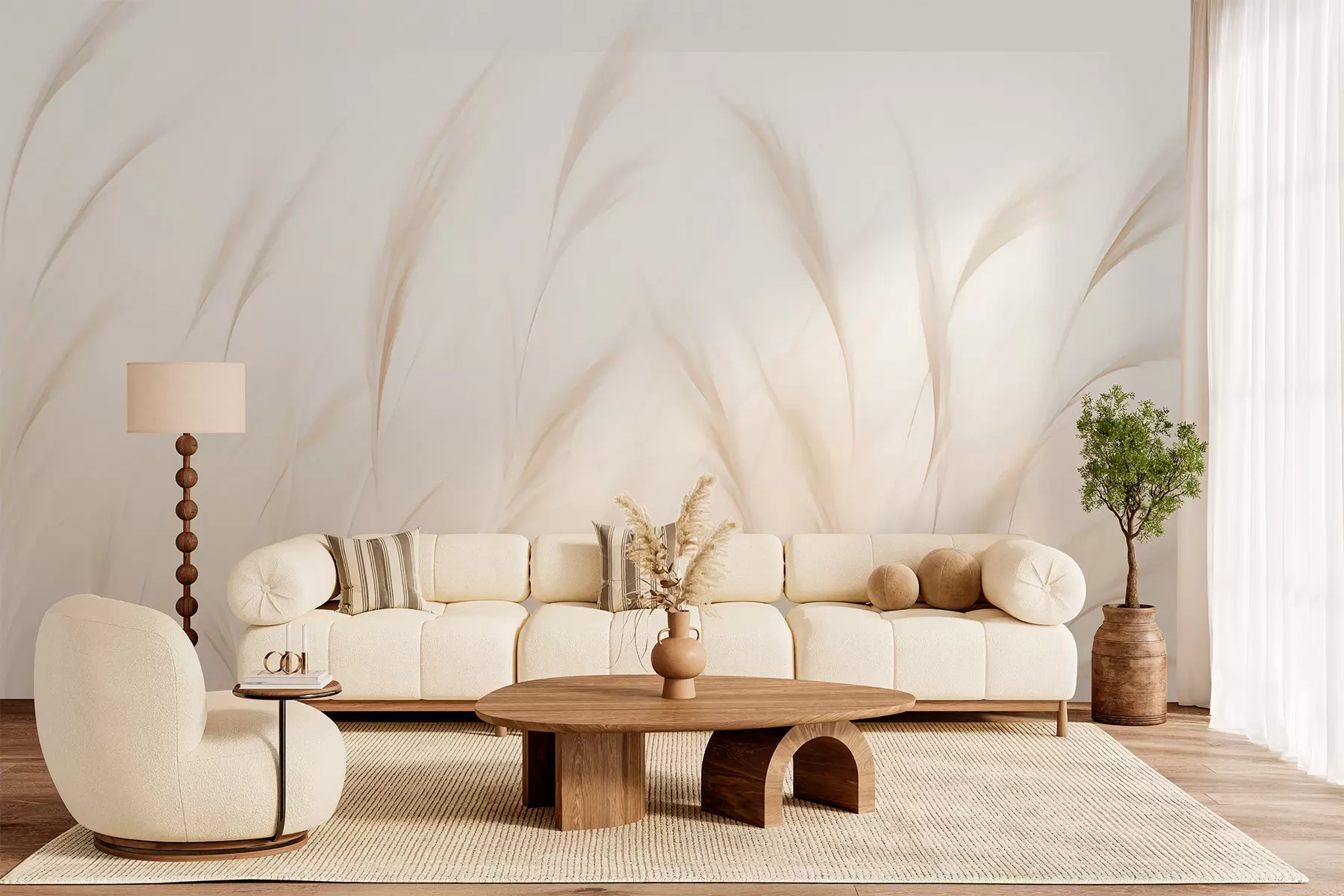 murales de pared Puntas w05741