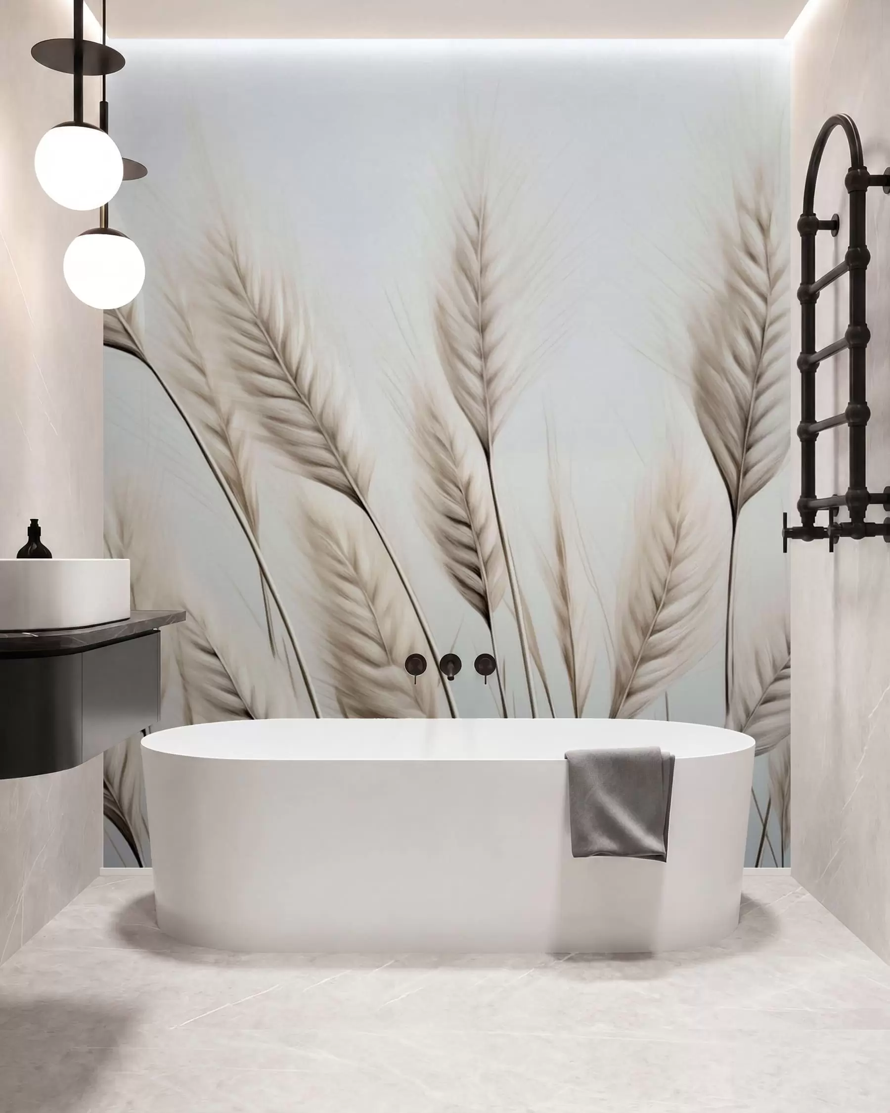 murales de pared Espiguillas w05715
