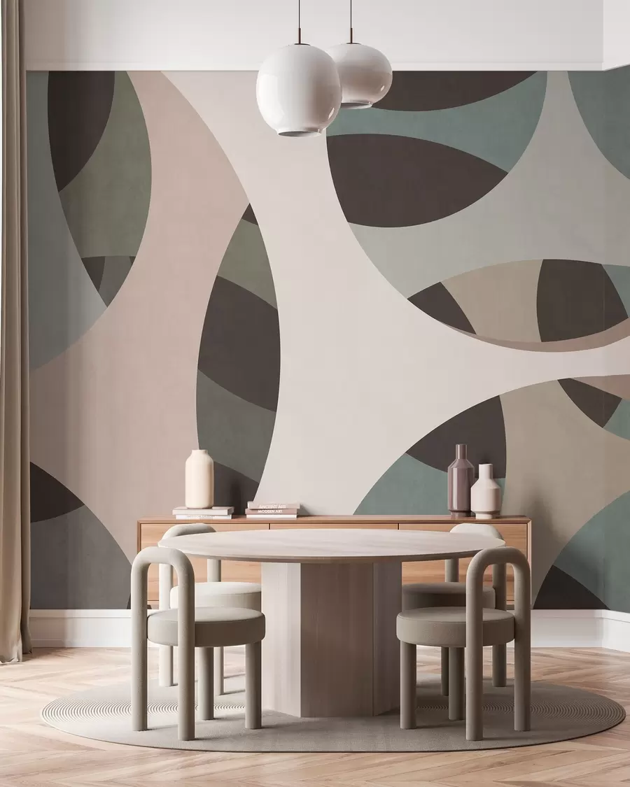 murales de pared abstracción textural contemporánea en tonos beige y naturales w05751v1