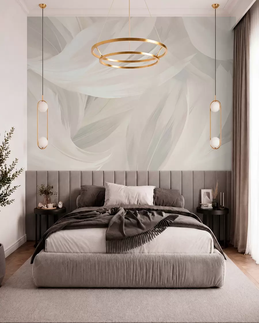 murales de pared Plumas w05768