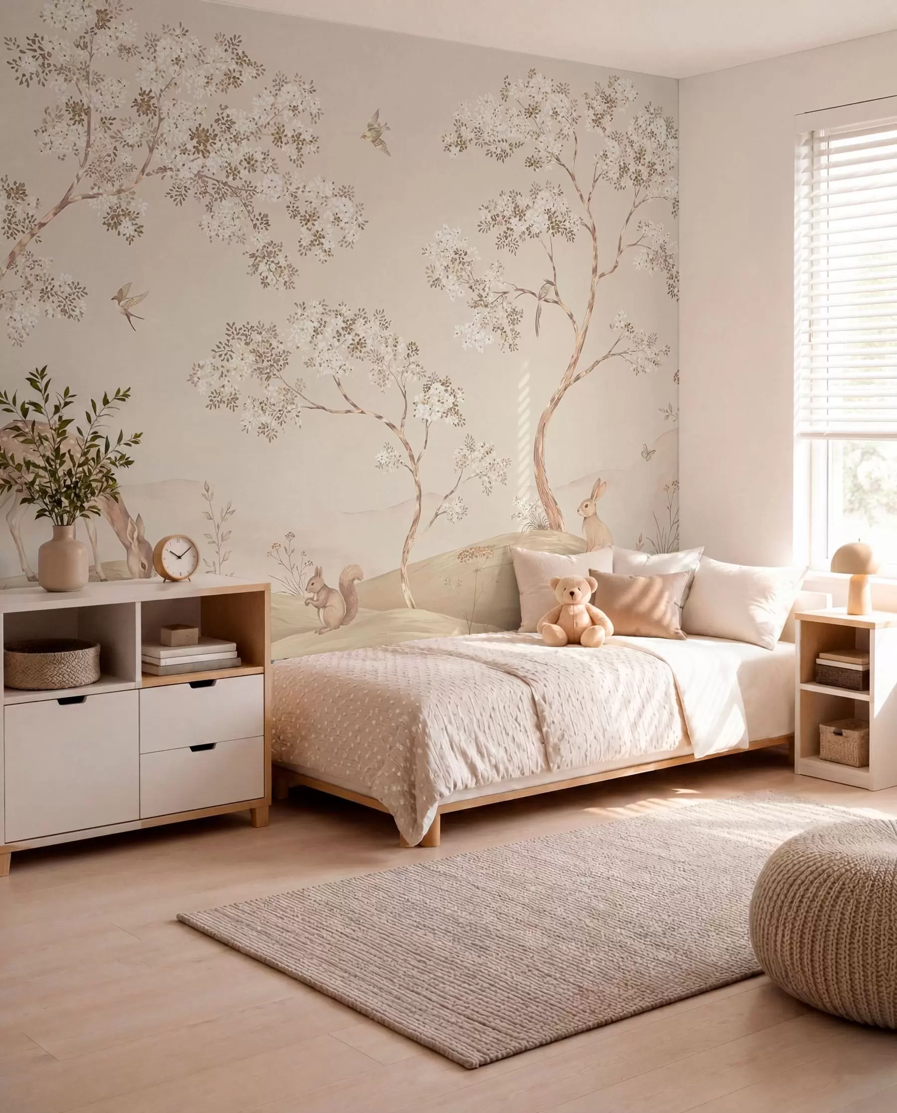 murales de pared Bosque en flor w05809