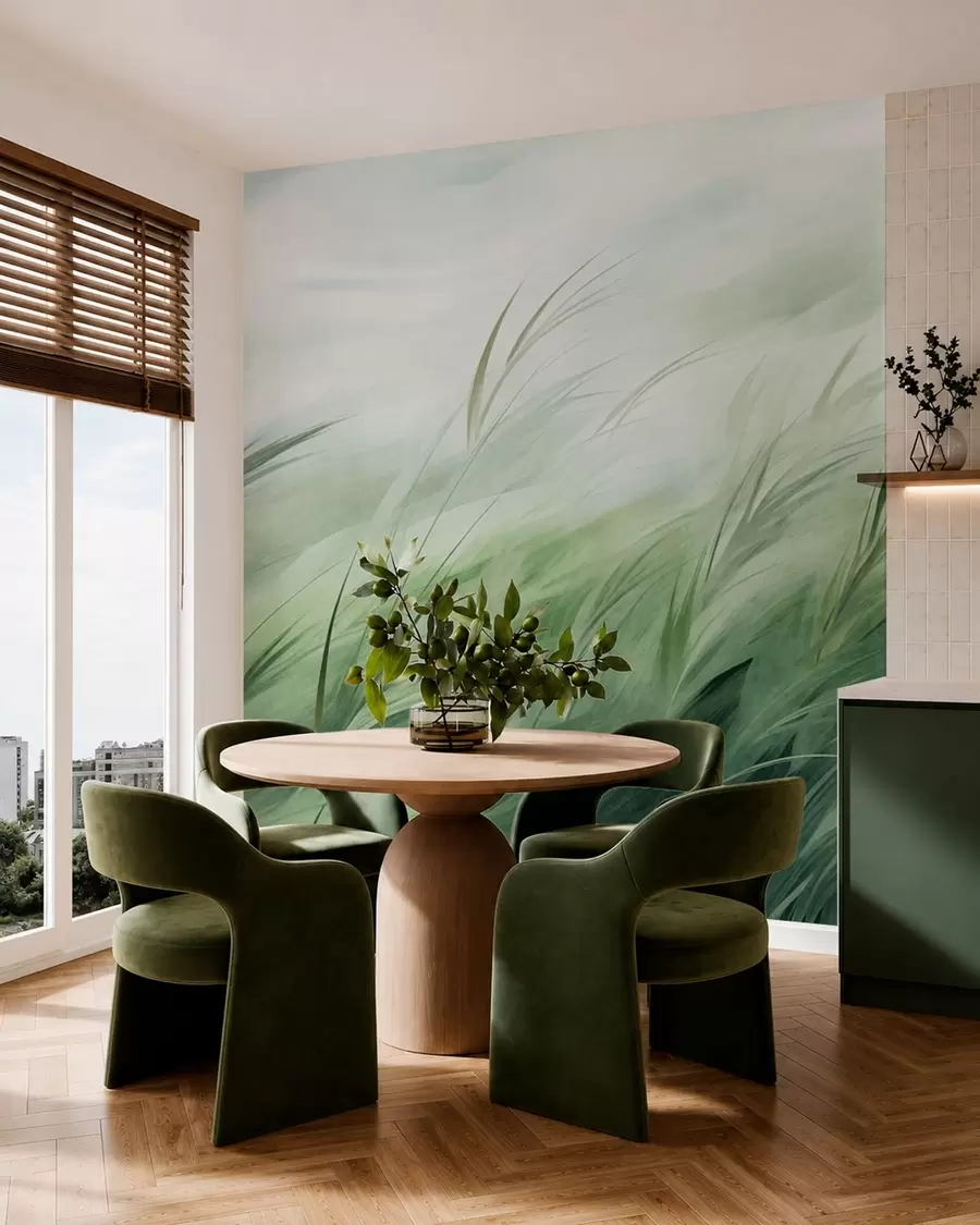 murales de pared Hierbas al viento w05853