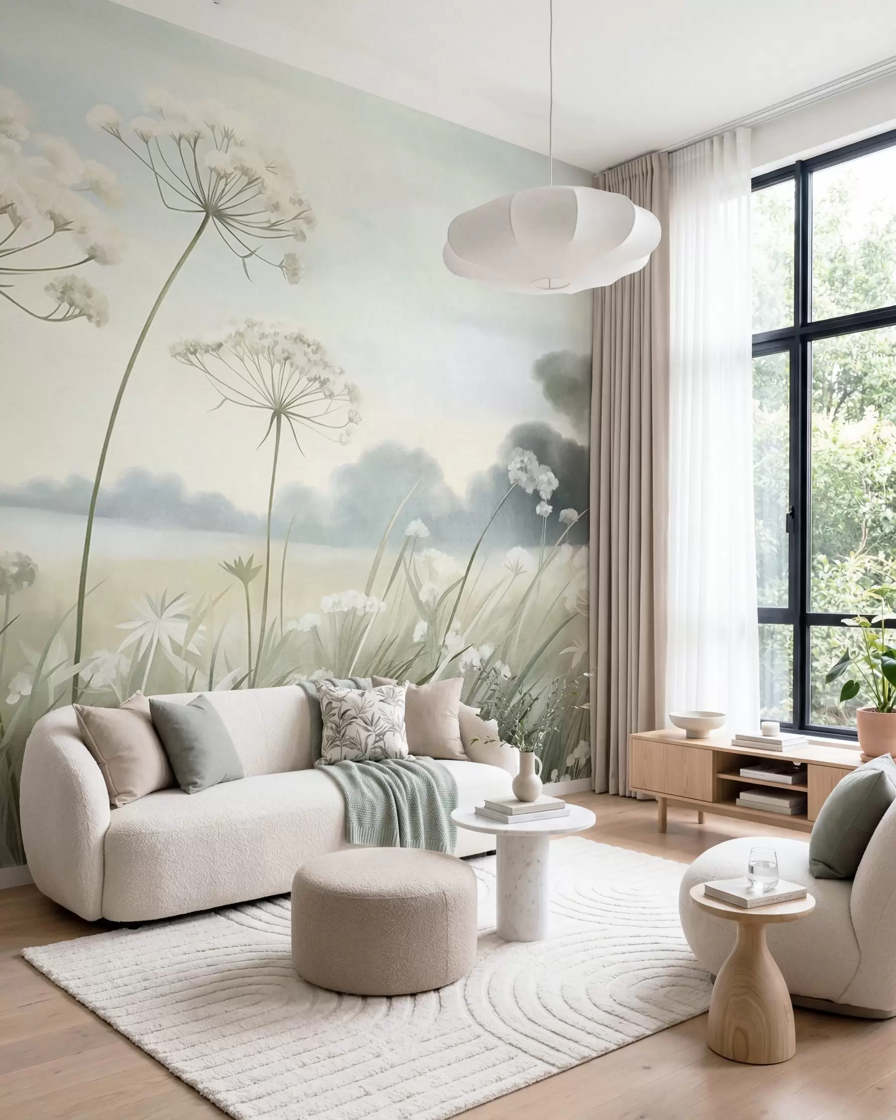 murales de pared Pradera serena w10032