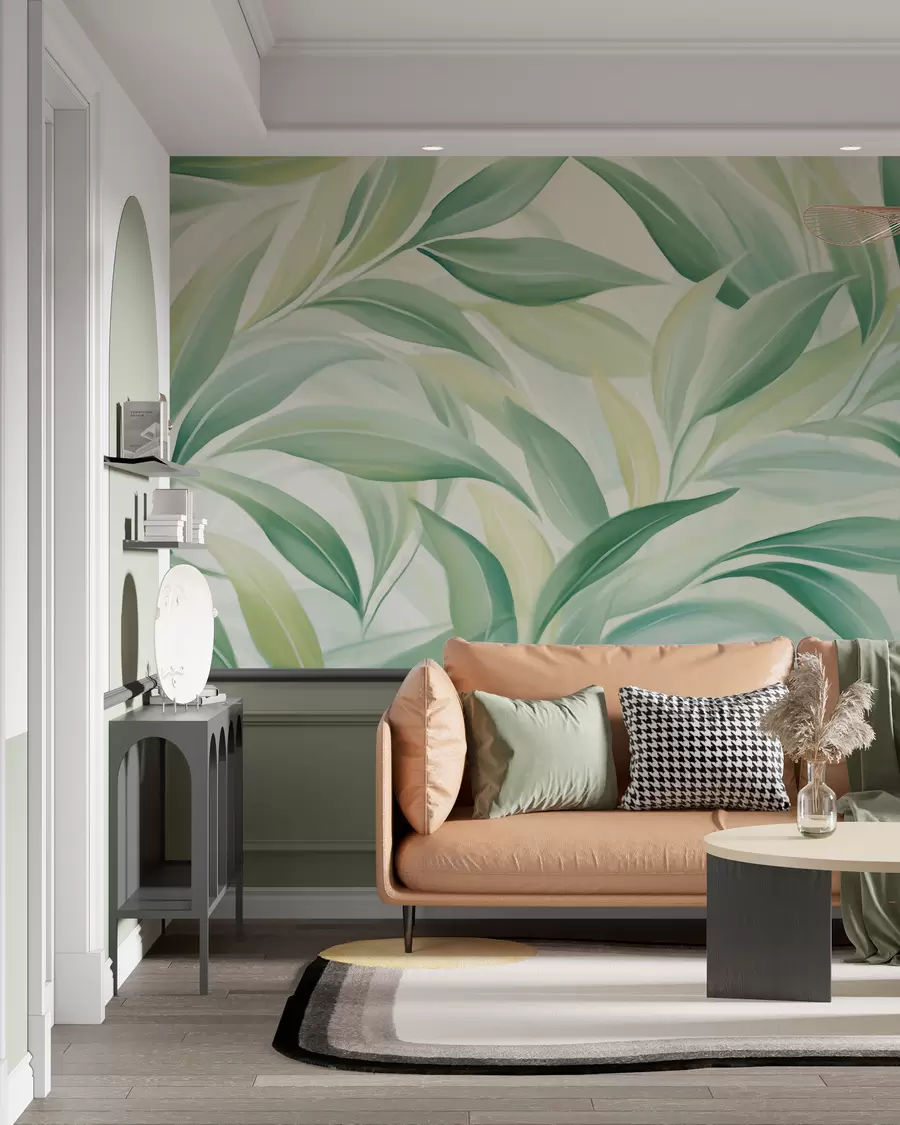 murales de pared Hojas en la brisa w05977