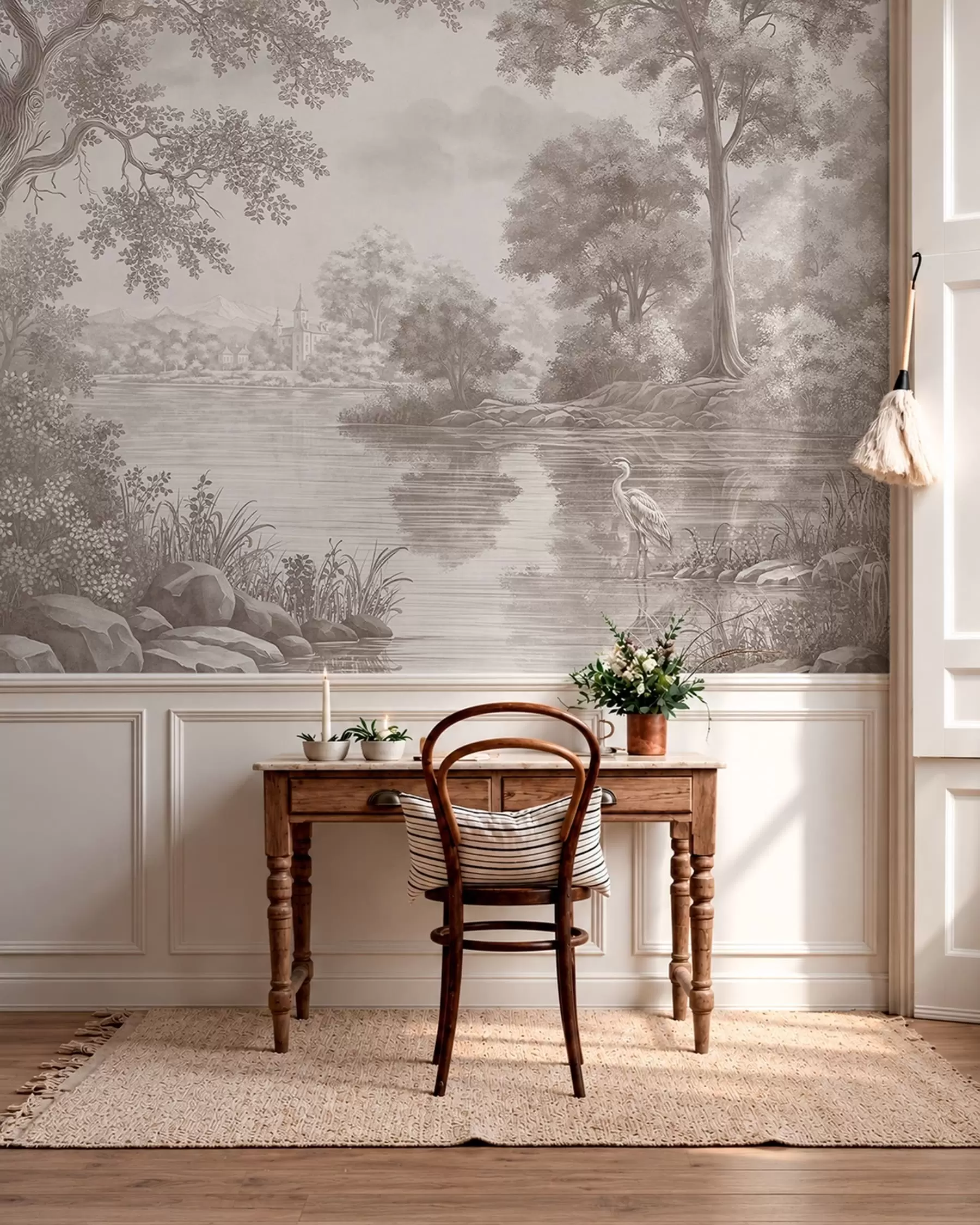murales de pared Un instante junto al agua w05805