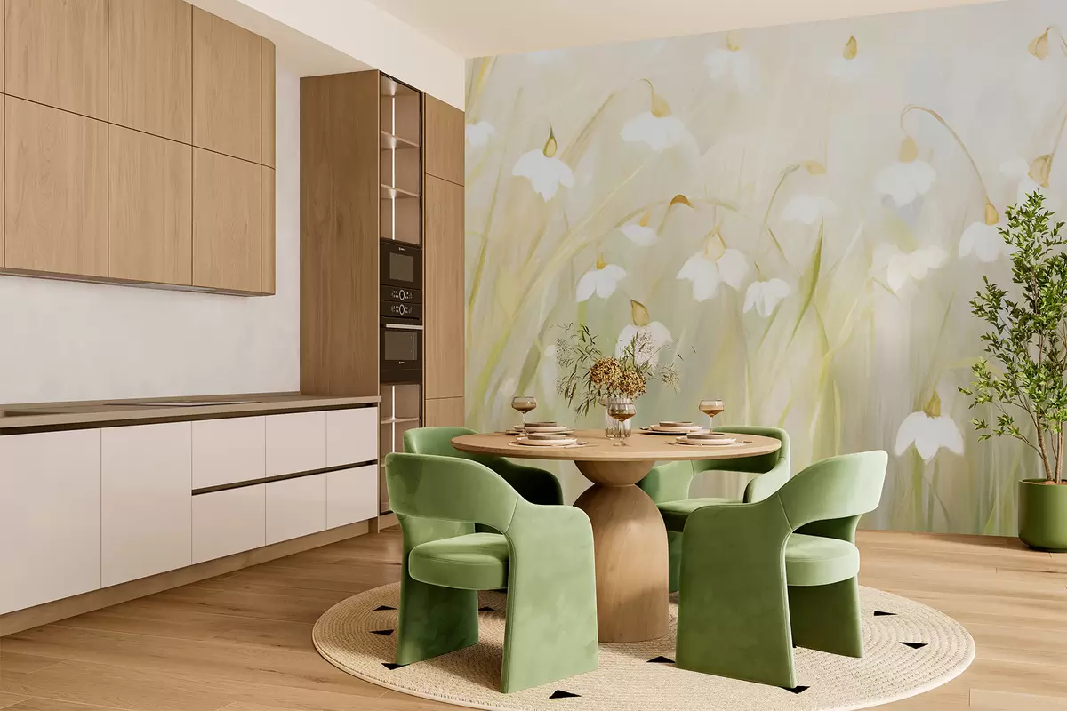 murales de pared Flores silvestres w05830