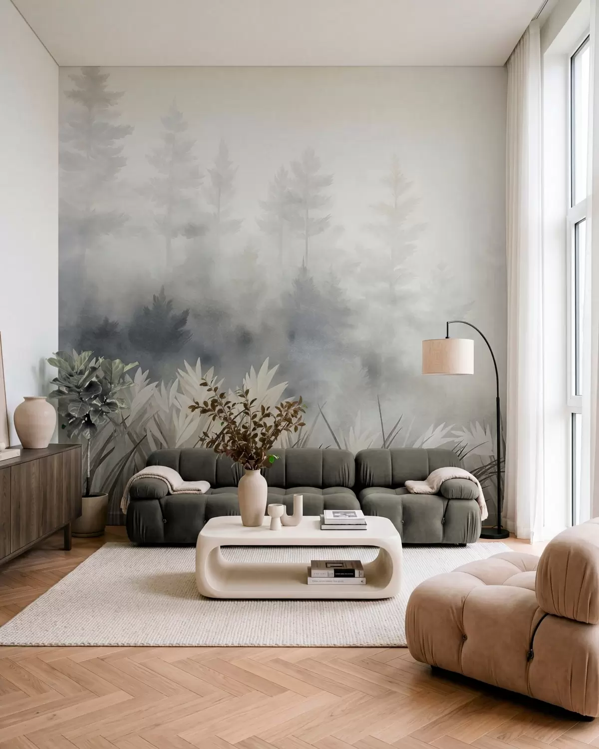 murales de pared Donde crece el silencio w10082
