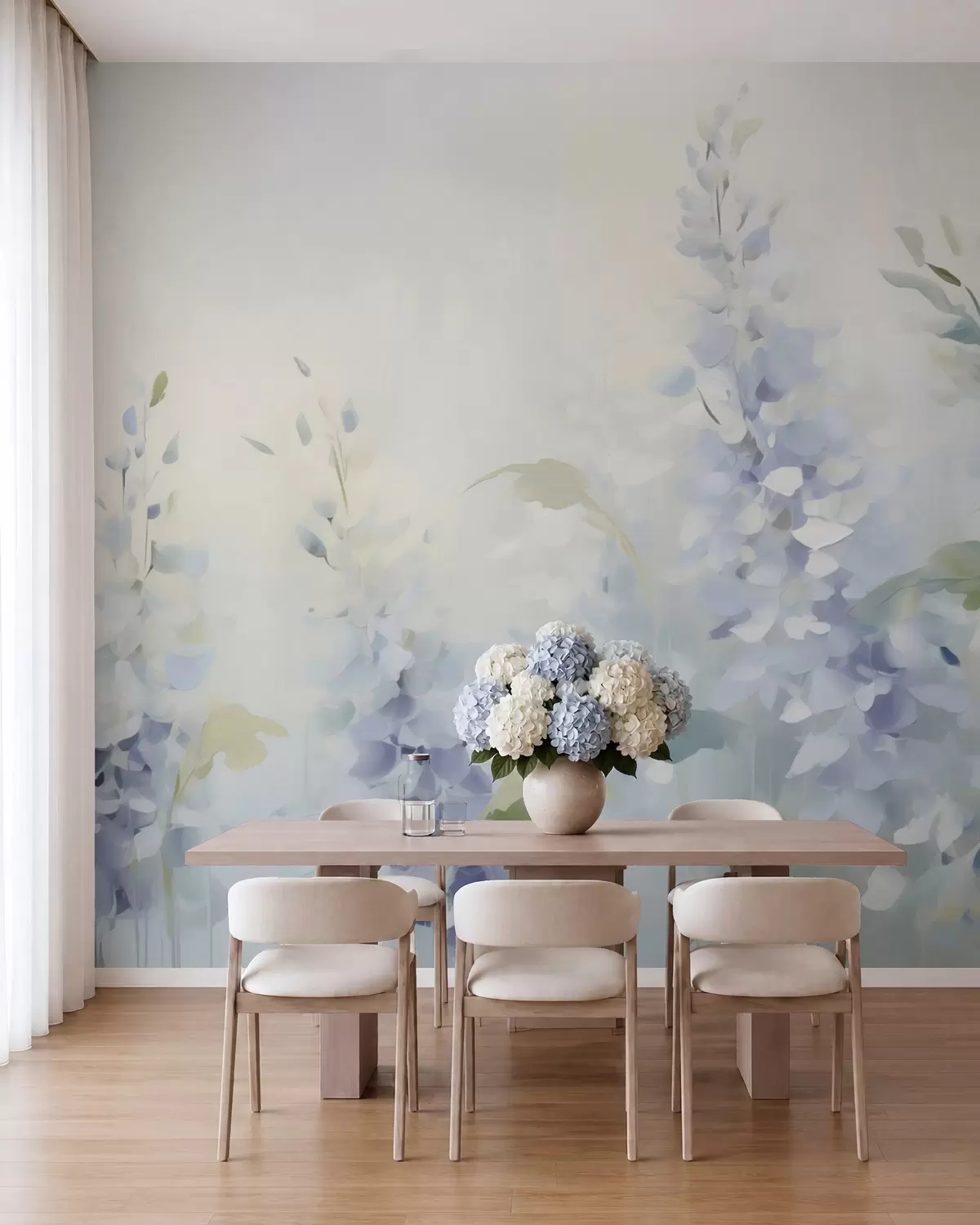 murales de pared Un soplo de azul w05995