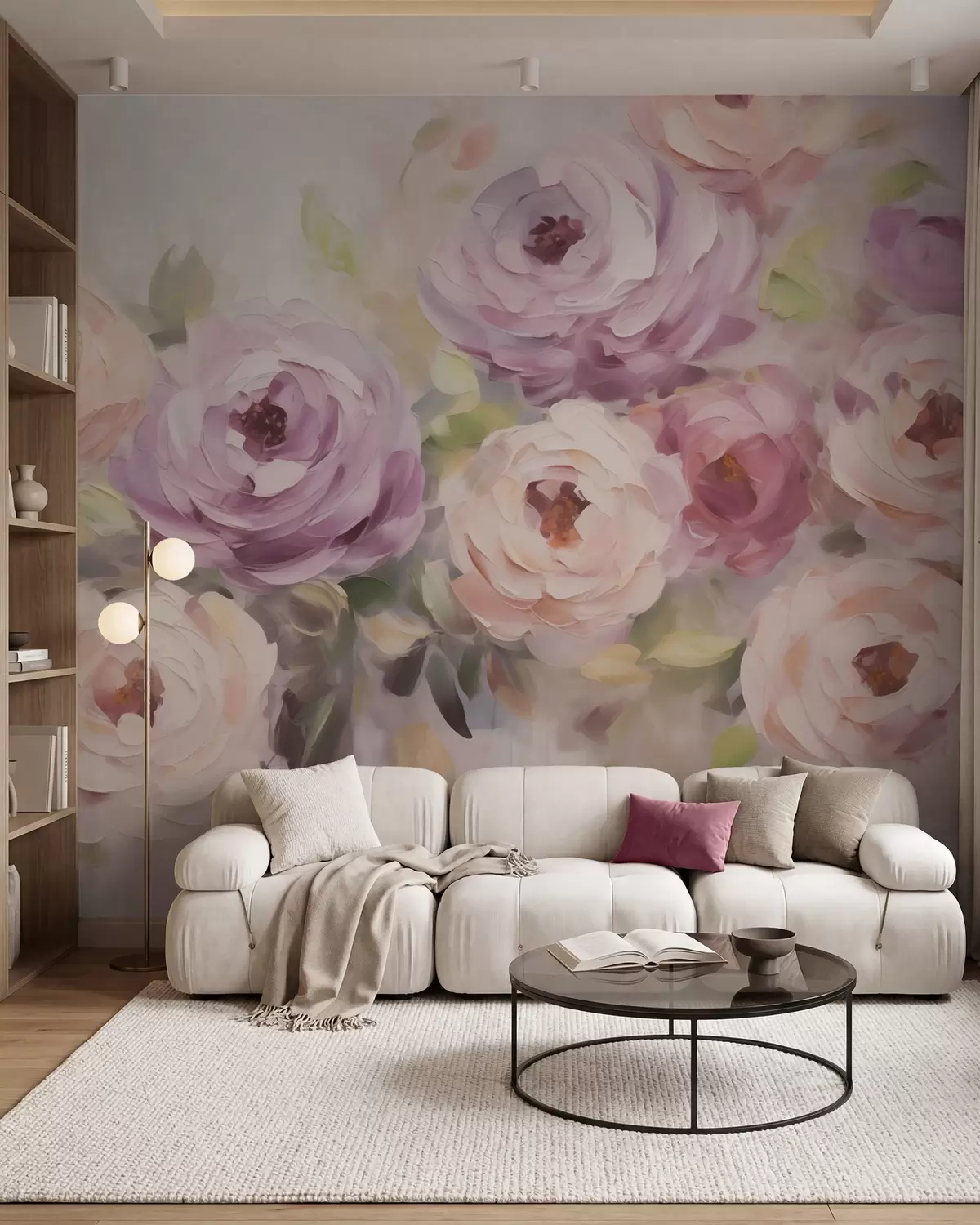 murales de pared Sueño de pétalos w05996
