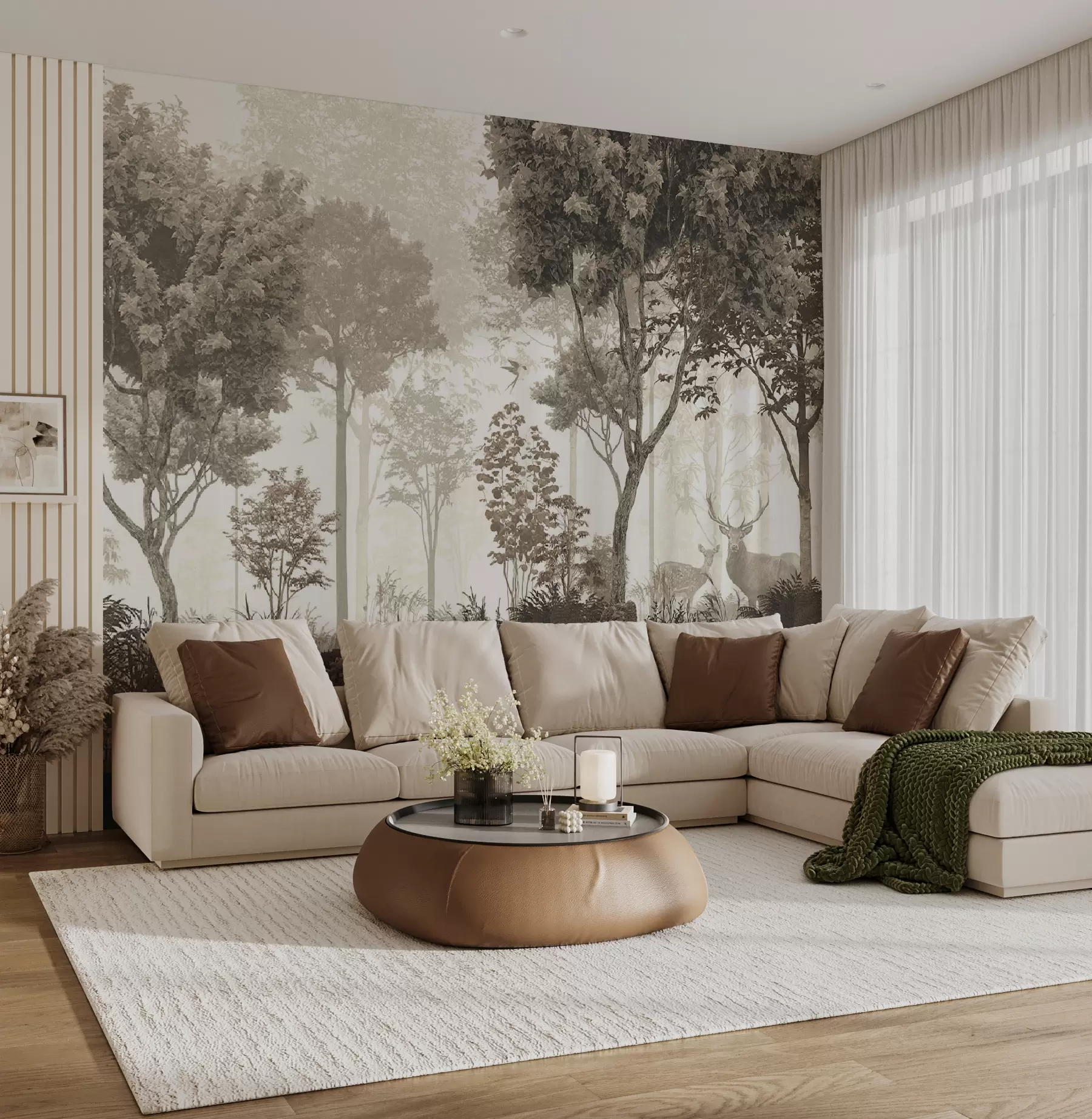 murales de pared Bosque mágico u72134