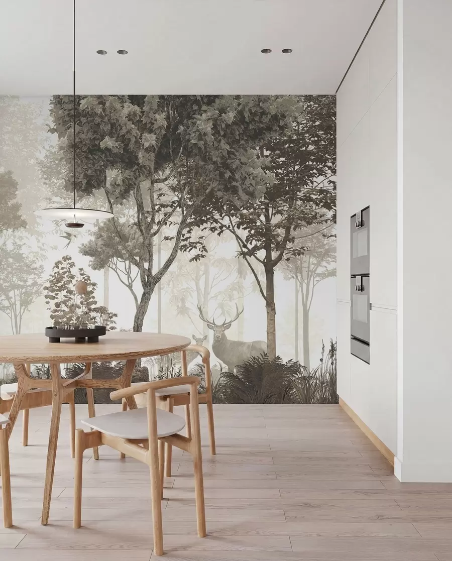 murales de pared Bosque mágico u72134