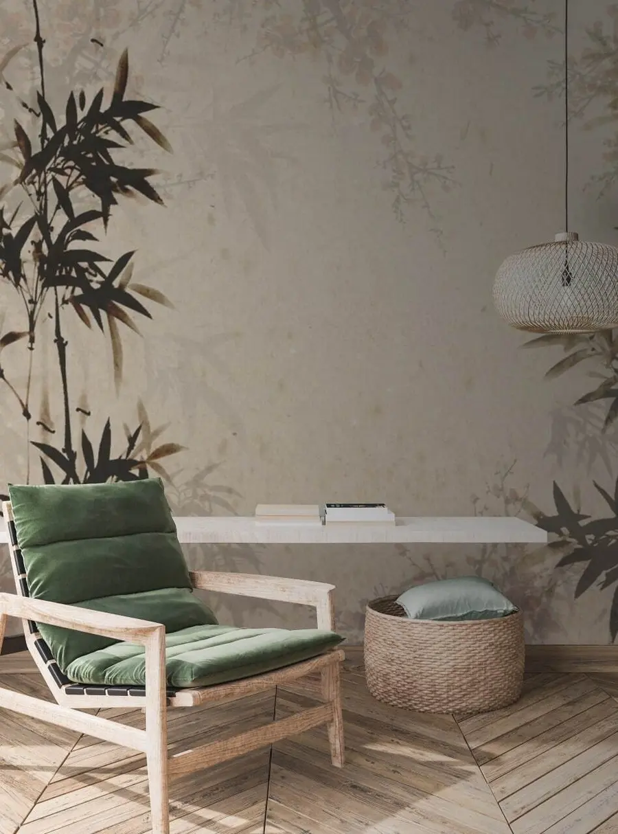 murales de pared Bambú chino u72562