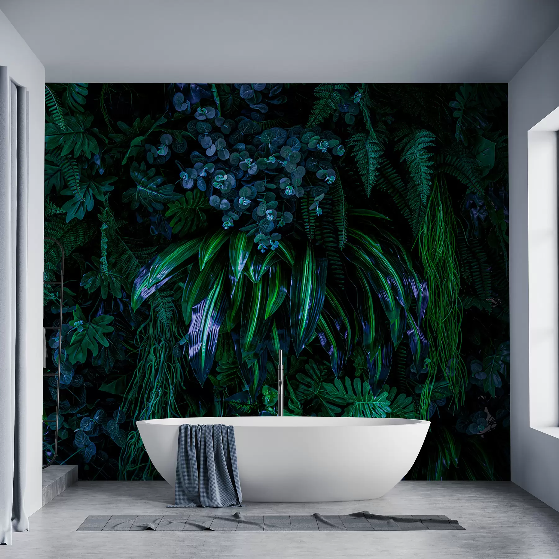 murales de pared Trópicos en la temporada de lluvias u72348