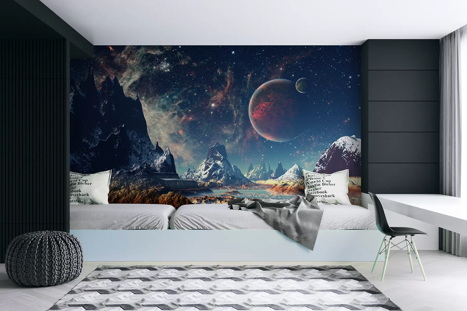 murales de pared Paisaje alienígena u55303