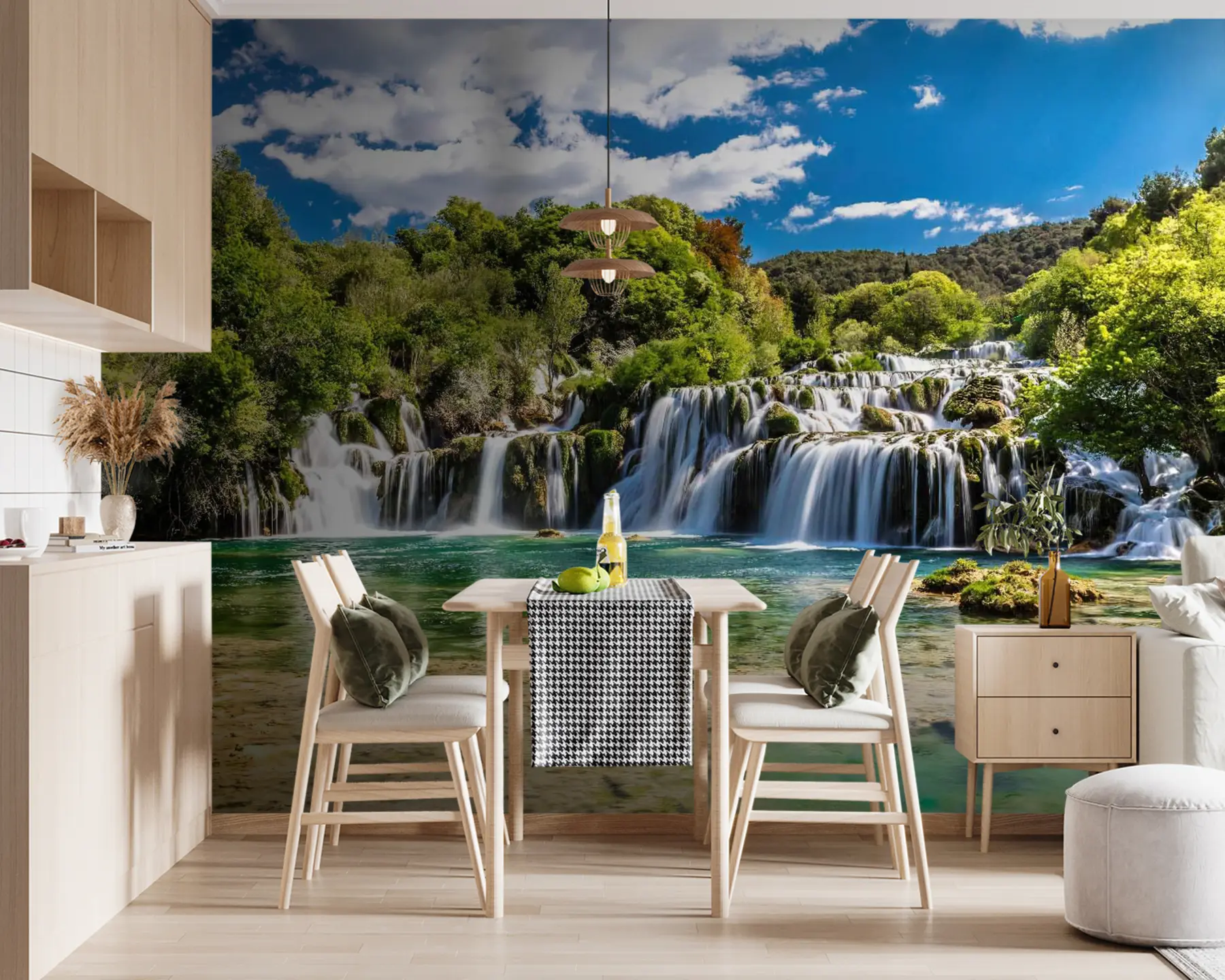 murales de pared Agua, nube y cielo u55775