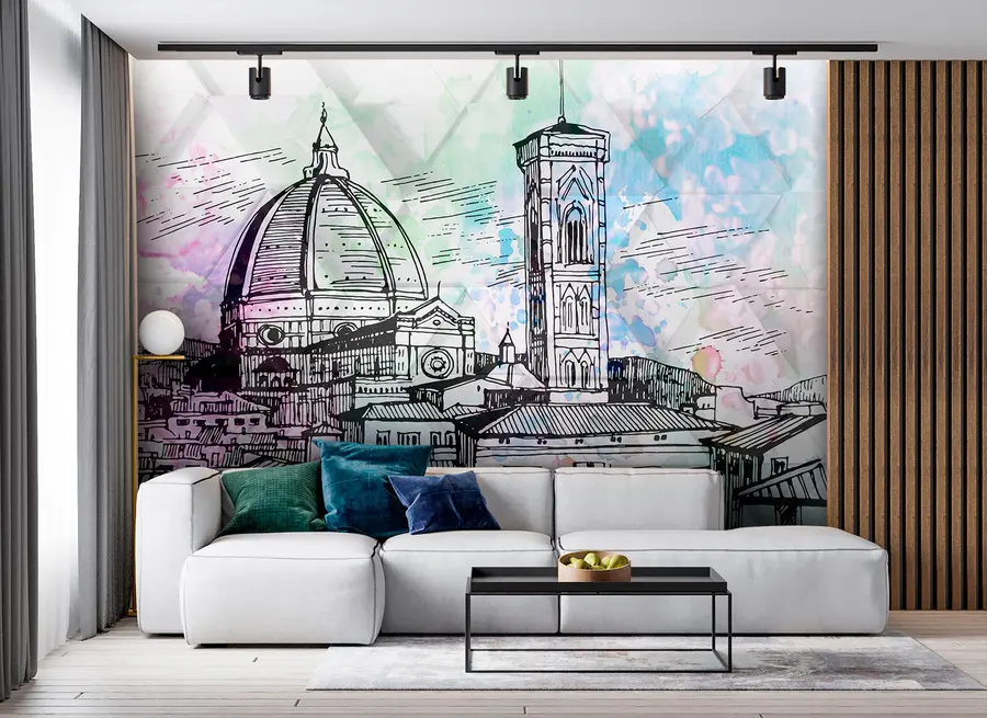 murales de pared Italia Florencia u73448