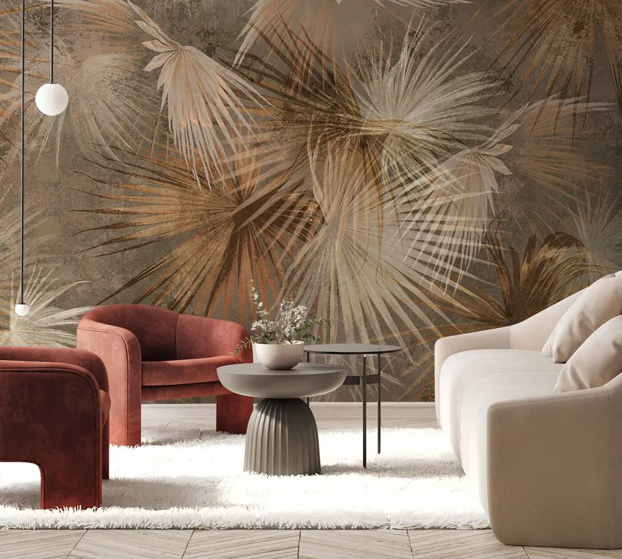 murales de pared Hojas tropicales u93539