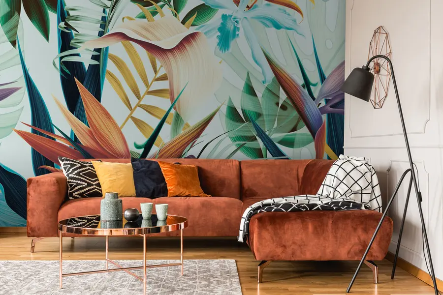 murales de pared Trópicos coloridos u73959