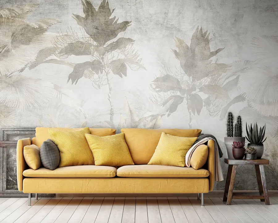 murales de pared Marrón, ramita y botánica u93394