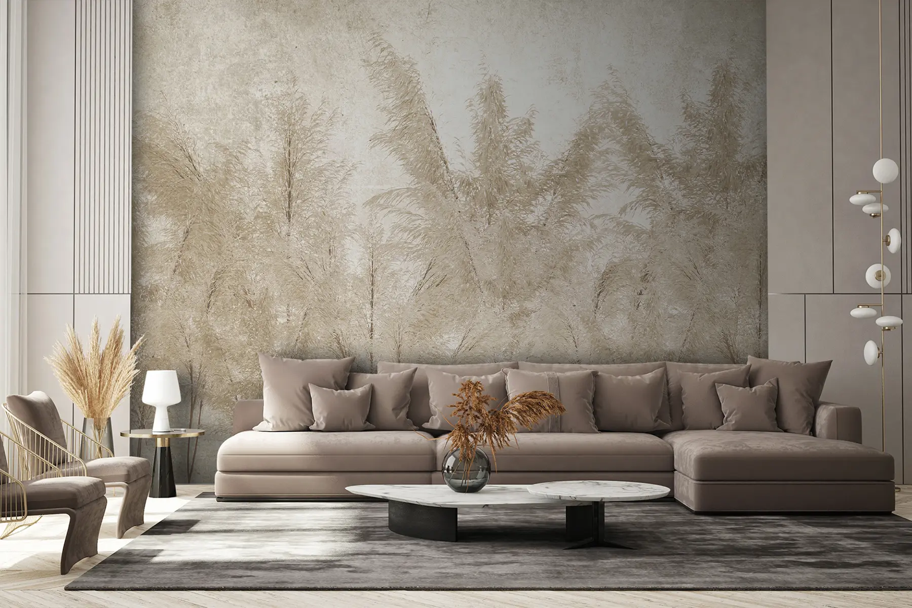 murales de pared Hojas tropicales u78593