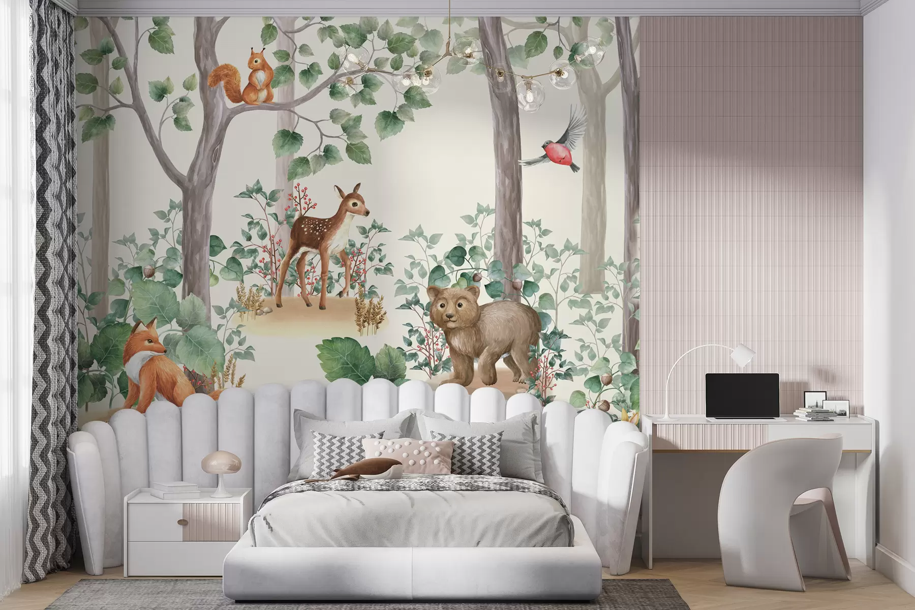 murales de pared Un cuento de hadas en el bosque u93756