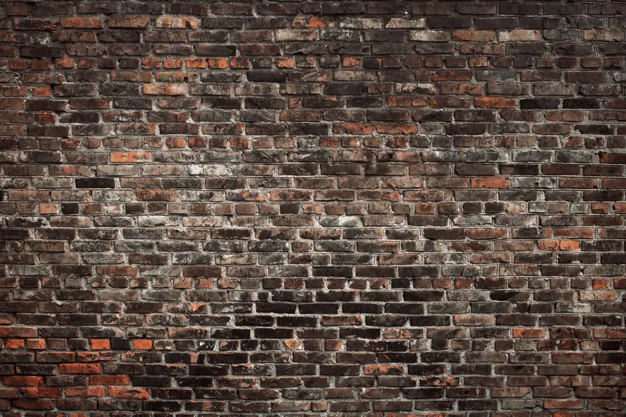 murales de pared Ladrillo de negro u74267