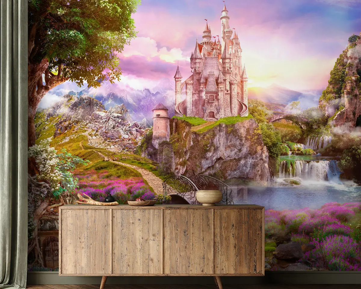 murales de pared Planta, cielo y nube. u59924