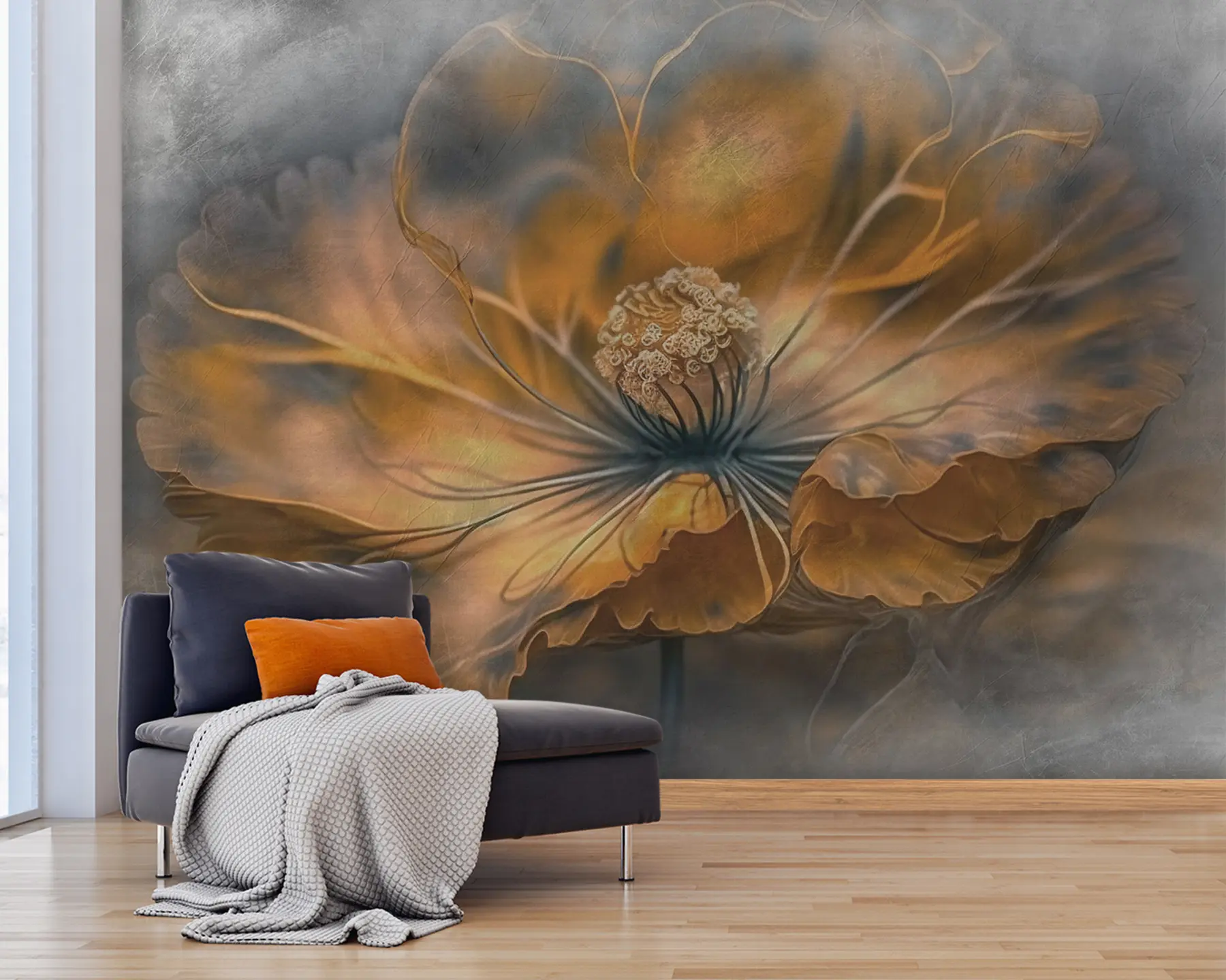 murales de pared Flor grande u93916
