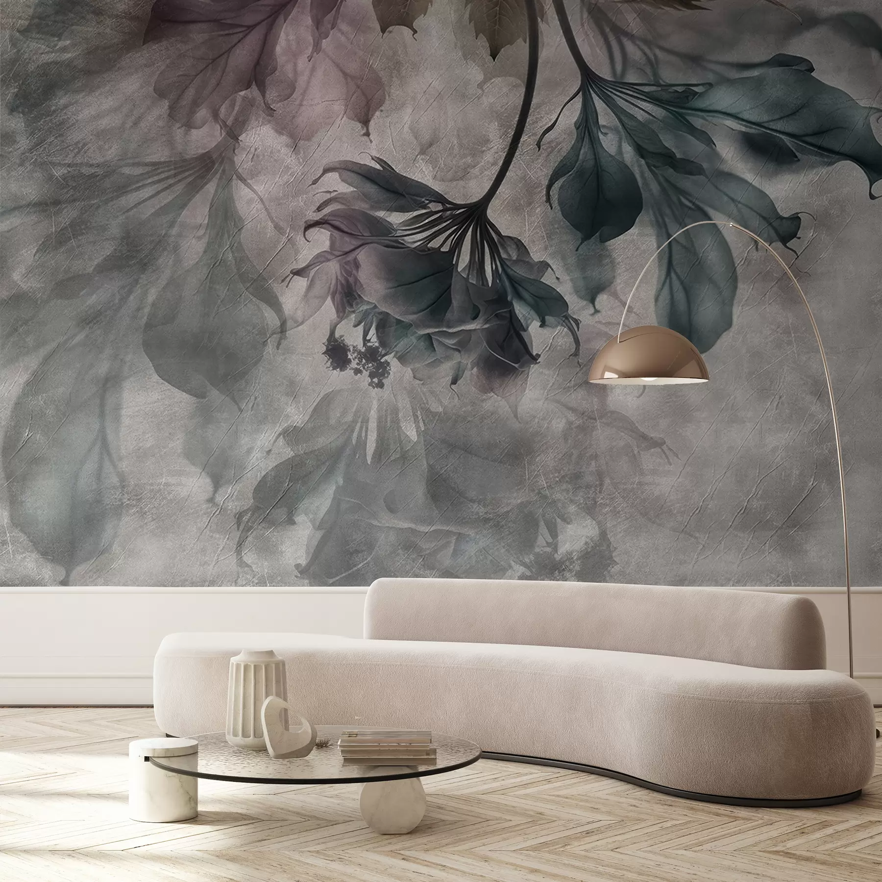 murales de pared Ramas en la sombra u93927