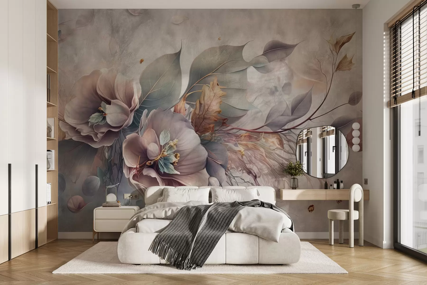 murales de pared Flores de quimera u93930