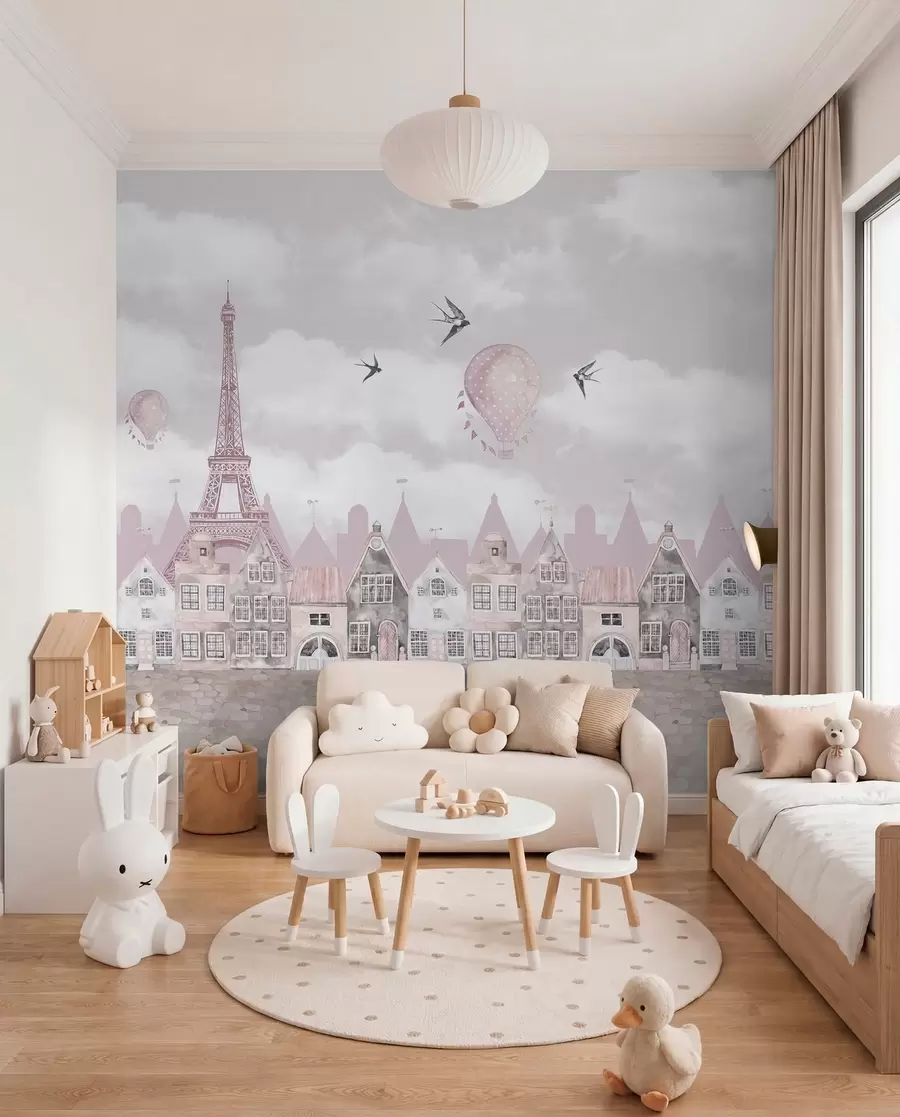 murales de pared Un pequeño cuento de París u94128