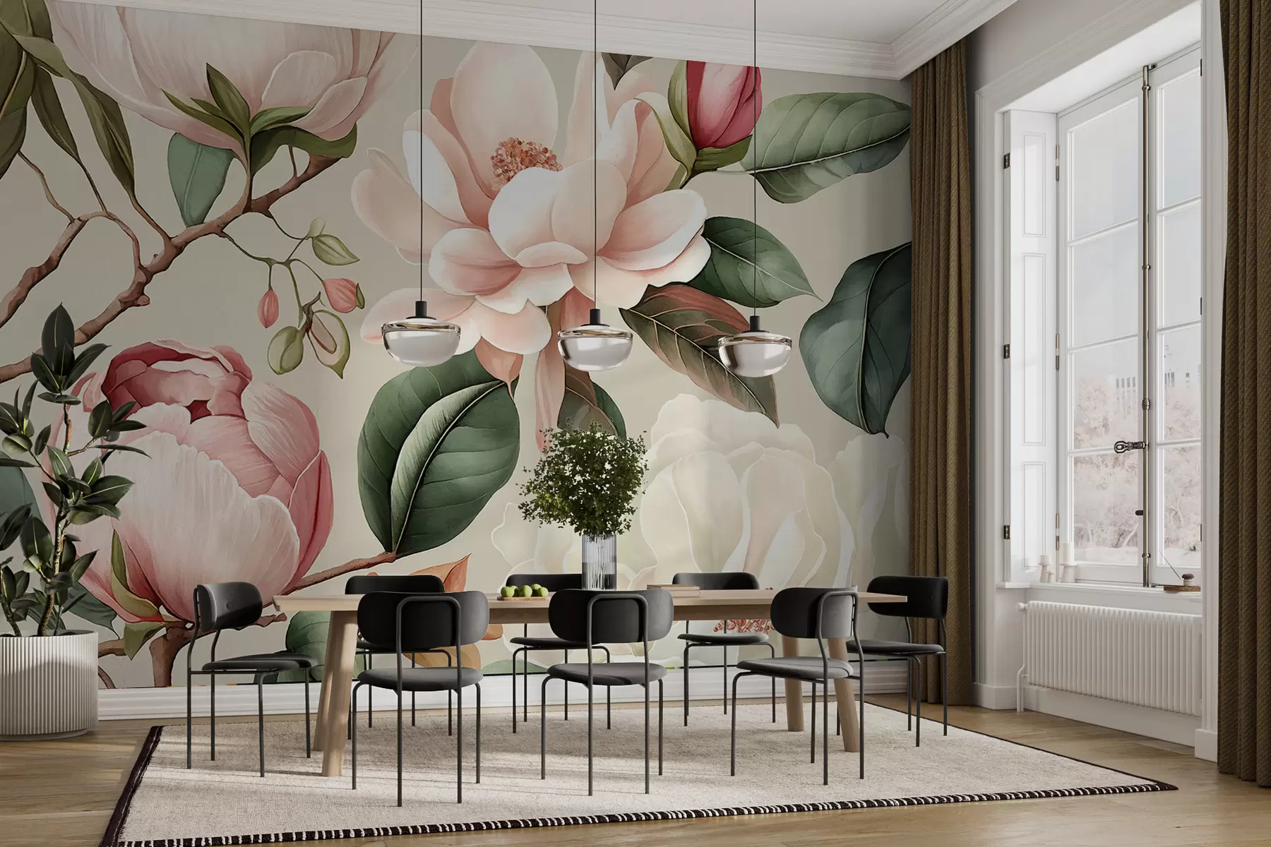 murales de pared fantasmas de acuarela u70667