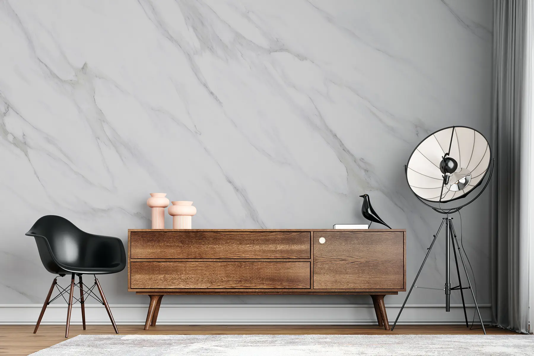 murales de pared Mármol blanco u05021