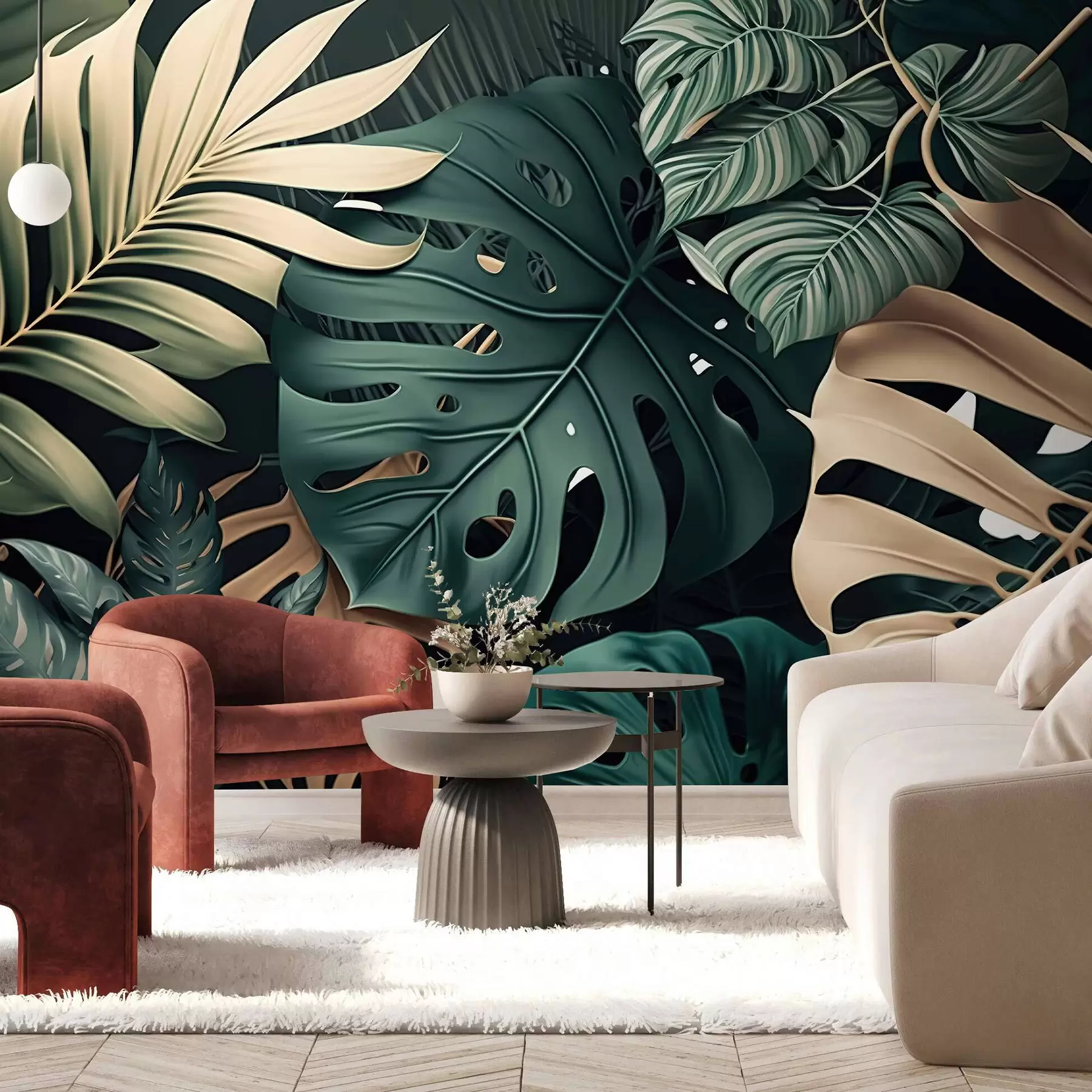 murales de pared Mezcla tropical u75439